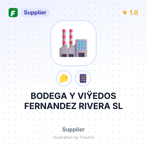 BODEGA Y VIŸEDOS FERNANDEZ RIVERA SL – summary card, no photo uploaded yet