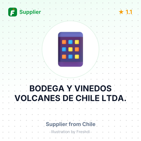 BODEGA Y VINEDOS VOLCANES DE CHILE LTDA. – summary card, no photo uploaded yet
