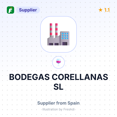 BODEGAS CORELLANAS SL – summary card, no photo uploaded yet