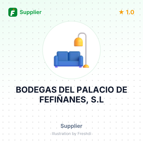 BODEGAS DEL PALACIO DE FEFIÑANES, S.L – summary card, no photo uploaded yet