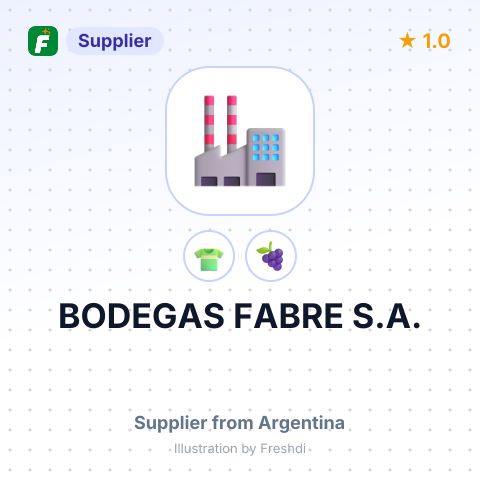BODEGAS FABRE S.A. – summary card, no photo uploaded yet