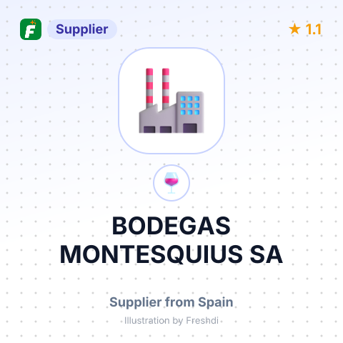 BODEGAS MONTESQUIUS SA – summary card, no photo uploaded yet