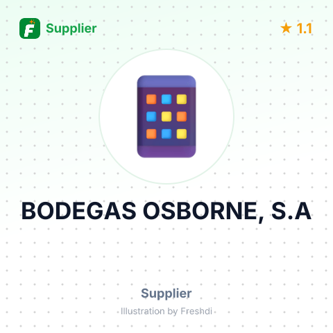 BODEGAS OSBORNE, S.A – summary card, no photo uploaded yet