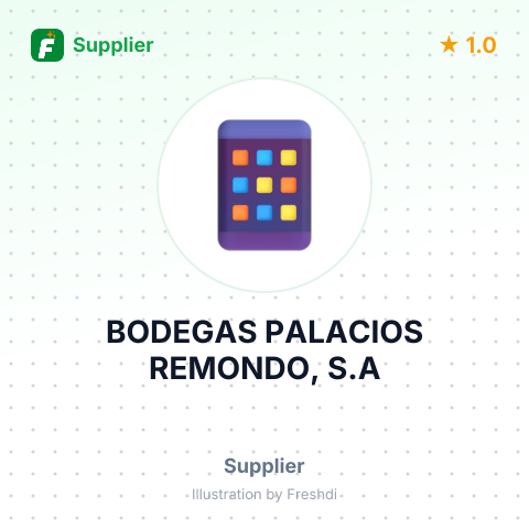 BODEGAS PALACIOS REMONDO, S.A – summary card, no photo uploaded yet
