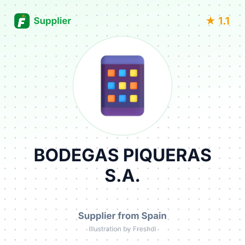BODEGAS PIQUERAS S.A. – summary card, no photo uploaded yet