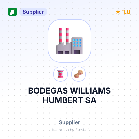BODEGAS WILLIAMS HUMBERT SA – summary card, no photo uploaded yet