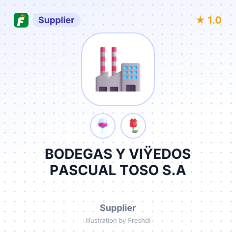 BODEGAS Y VIŸEDOS PASCUAL TOSO S.A – summary card, no photo uploaded yet