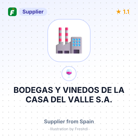 BODEGAS Y VINEDOS DE LA CASA DEL VALLE S.A. – summary card, no photo uploaded yet