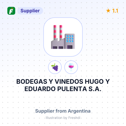 BODEGAS Y VINEDOS HUGO Y EDUARDO PULENTA S.A. – summary card, no photo uploaded yet