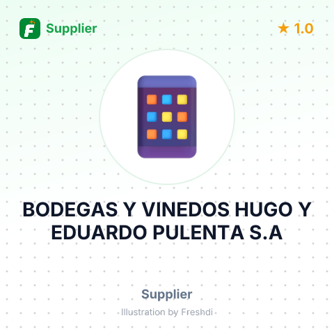 BODEGAS Y VINEDOS HUGO Y EDUARDO PULENTA S.A – summary card, no photo uploaded yet