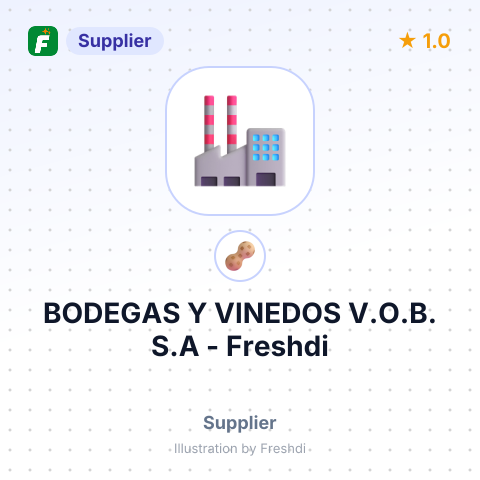 BODEGAS Y VINEDOS V.O.B. S.A – summary card, no photo uploaded yet