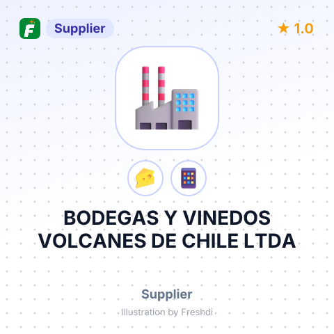 BODEGAS Y VINEDOS VOLCANES DE CHILE LTDA – summary card, no photo uploaded yet