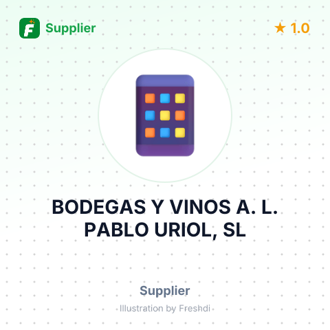 BODEGAS Y VINOS A. L. PABLO URIOL, SL – summary card, no photo uploaded yet