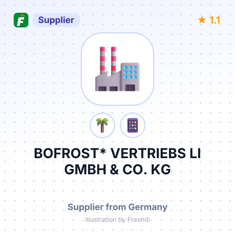 BOFROST* VERTRIEBS LI GMBH & CO. KG – summary card, no photo uploaded yet