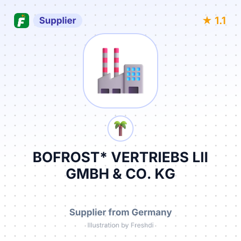 BOFROST* VERTRIEBS LII GMBH & CO. KG – summary card, no photo uploaded yet