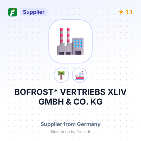 BOFROST* VERTRIEBS XLIV GMBH & CO. KG – summary card, no photo uploaded yet