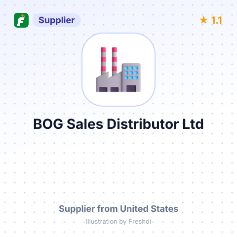 BOG Sales Distributor Ltd – summary card, no photo uploaded yet