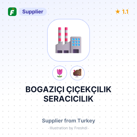 BOGAZIÇI ÇIÇEKÇILIK SERACICILIK – summary card, no photo uploaded yet