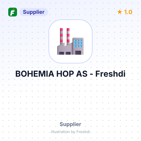 BOHEMIA HOP AS – summary card, no photo uploaded yet