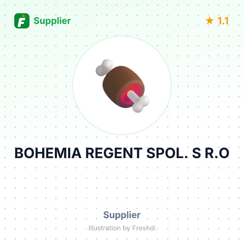 BOHEMIA REGENT SPOL. S R.O – summary card, no photo uploaded yet