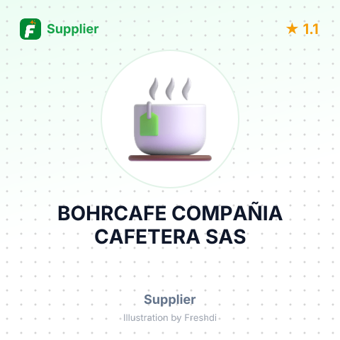 BOHRCAFE COMPAÑIA CAFETERA SAS – summary card, no photo uploaded yet