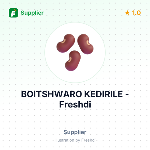 BOITSHWARO KEDIRILE – summary card, no photo uploaded yet