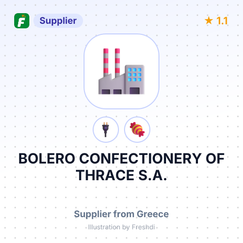 BOLERO CONFECTIONERY OF THRACE S.A. – summary card, no photo uploaded yet