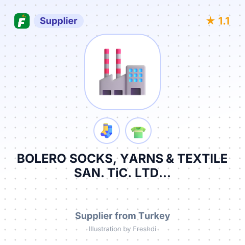 BOLERO SOCKS, YARNS & TEXTILE SAN. TiC. LTD... – summary card, no photo uploaded yet