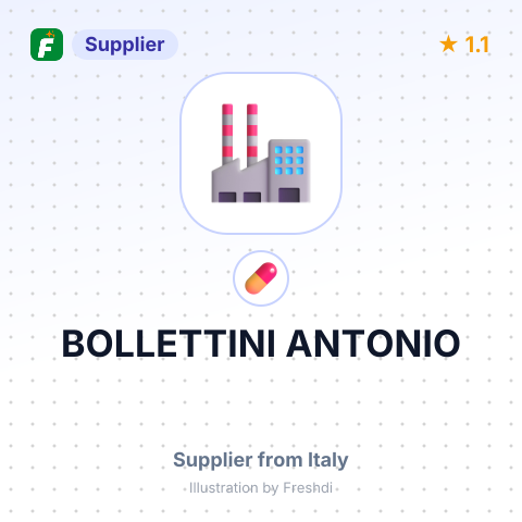 BOLLETTINI ANTONIO – summary card, no photo uploaded yet