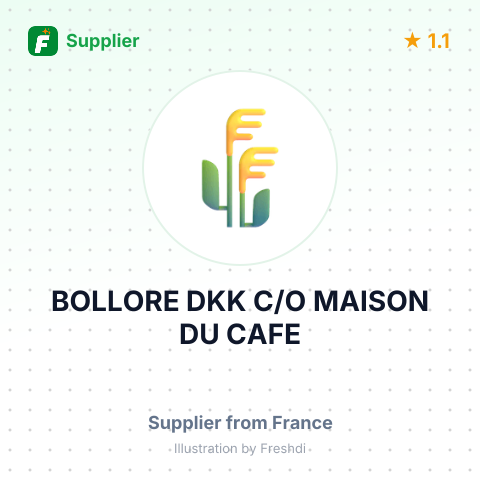 BOLLORE DKK C/O MAISON DU CAFE – summary card, no photo uploaded yet