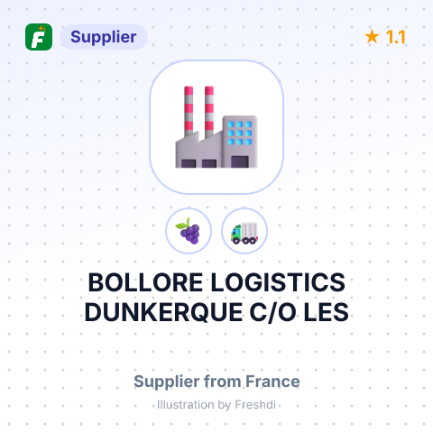 BOLLORE LOGISTICS DUNKERQUE C/O LES – summary card, no photo uploaded yet
