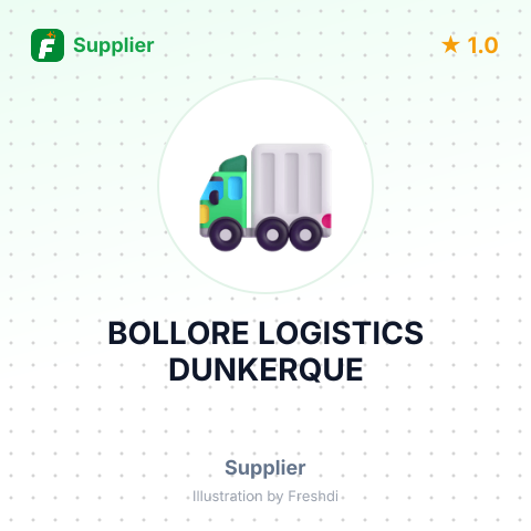 BOLLORE LOGISTICS DUNKERQUE – summary card, no photo uploaded yet