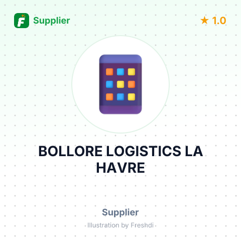 BOLLORE LOGISTICS LA HAVRE – summary card, no photo uploaded yet