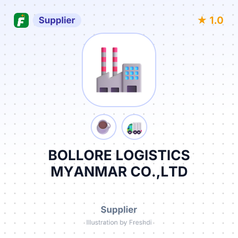 BOLLORE LOGISTICS MYANMAR CO.,LTD – summary card, no photo uploaded yet