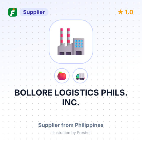 BOLLORE LOGISTICS PHILS. INC. – summary card, no photo uploaded yet