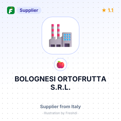BOLOGNESI ORTOFRUTTA S.R.L. – summary card, no photo uploaded yet