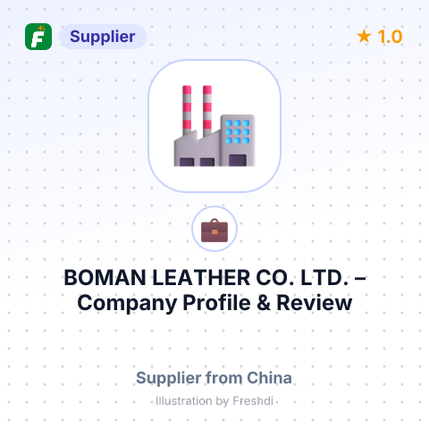 BOMAN LEATHER CO., LTD. – summary card, no photo uploaded yet