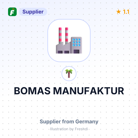 BOMAS MANUFAKTUR – summary card, no photo uploaded yet