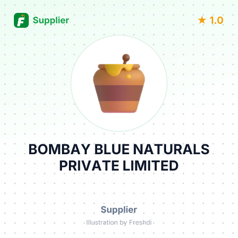 BOMBAY BLUE NATURALS PRIVATE LIMITED – summary card, no photo uploaded yet