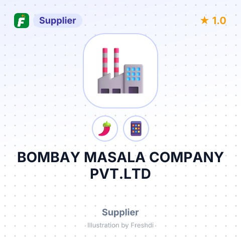 BOMBAY MASALA COMPANY PVT.LTD – summary card, no photo uploaded yet