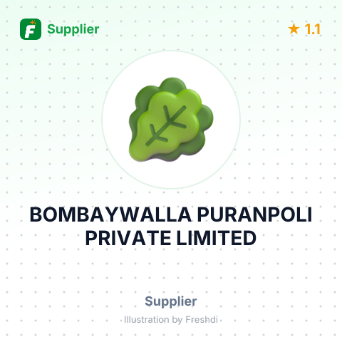 BOMBAYWALLA PURANPOLI PRIVATE LIMITED – summary card, no photo uploaded yet
