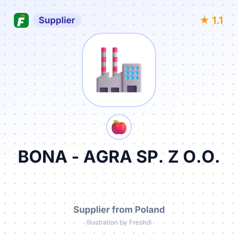 BONA - AGRA SP. Z O.O. – summary card, no photo uploaded yet