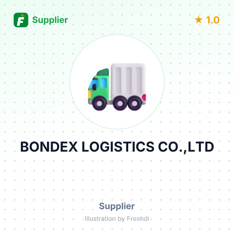 BONDEX LOGISTICS CO.,LTD – summary card, no photo uploaded yet