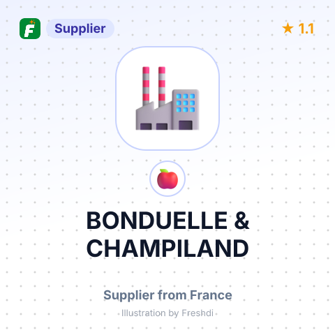 BONDUELLE & CHAMPILAND – summary card, no photo uploaded yet