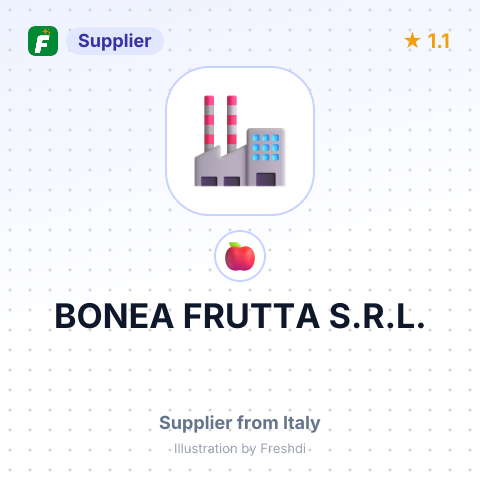 BONEA FRUTTA S.R.L. – summary card, no photo uploaded yet
