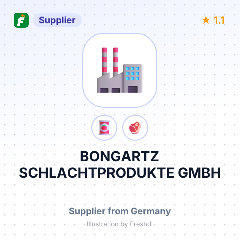 BONGARTZ SCHLACHTPRODUKTE GMBH – summary card, no photo uploaded yet
