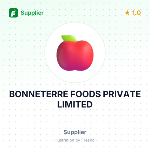 BONNETERRE FOODS PRIVATE LIMITED – summary card, no photo uploaded yet