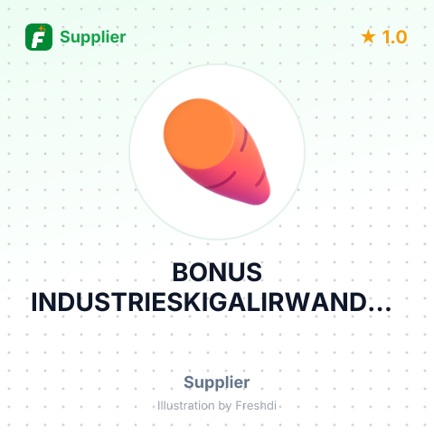 BONUS INDUSTRIESKIGALIRWANDA – summary card, no photo uploaded yet