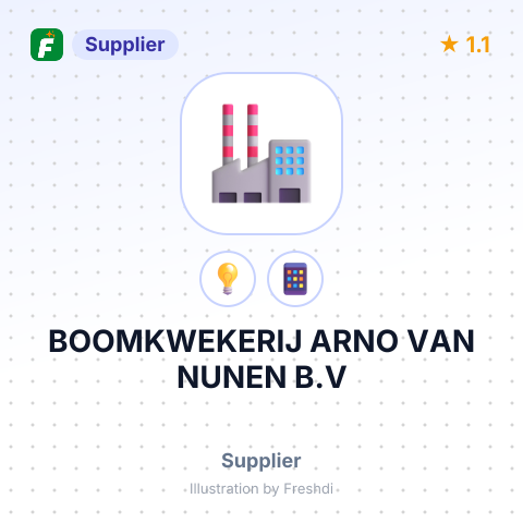 BOOMKWEKERIJ ARNO VAN NUNEN B.V – summary card, no photo uploaded yet