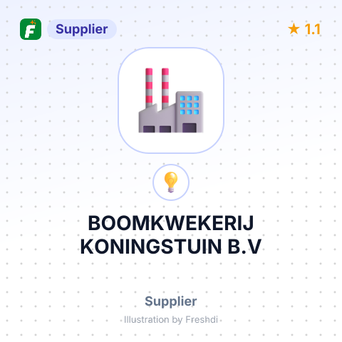 BOOMKWEKERIJ KONINGSTUIN B.V – summary card, no photo uploaded yet
